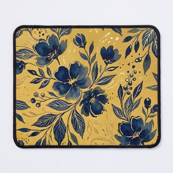 Item preview, Navy Floral designed and sold by GraphicsClub.