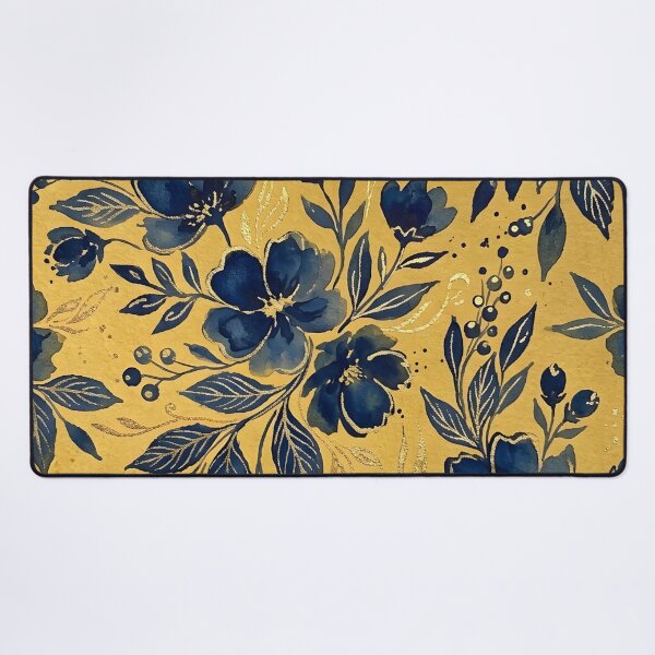 Item preview, Navy Floral designed and sold by GraphicsClub.