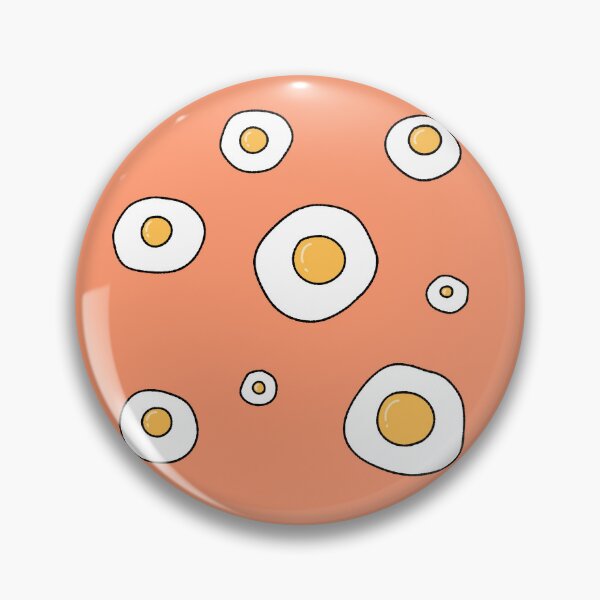 Item preview, Cute Fried Egg Doodle Pattern Hand Drawn Illustration designed and sold by ubborn.