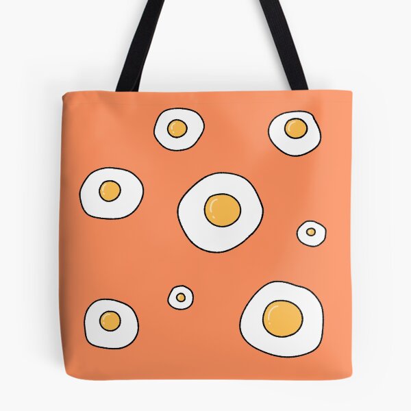 Item preview, Cute Fried Egg Doodle Pattern Hand Drawn Illustration designed and sold by ubborn.