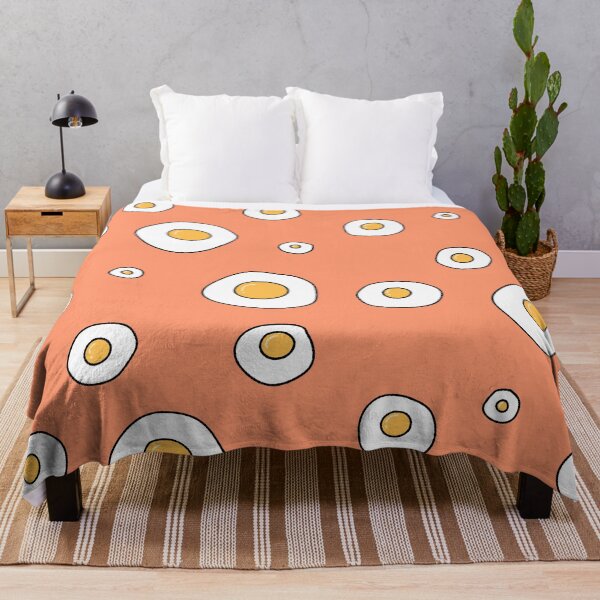 Item preview, Cute Fried Egg Doodle Pattern Hand Drawn Illustration designed and sold by ubborn.