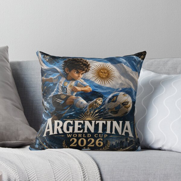 Artikelvorschau, Argentinien Weltmeisterschaft 2026 entworfen und verkauft von Kirrindy Designs.