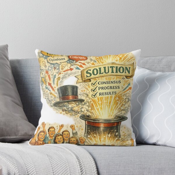 Item preview, Retro Americana Idea-to-Solution Magician | Vintage Innovation & Consensus Illustration | Transparent PNG designed and sold by Hookesmode.