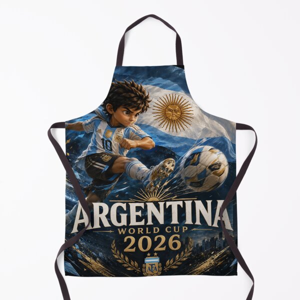 Artikelvorschau, Argentinien Weltmeisterschaft 2026 entworfen und verkauft von Kirrindy Designs.
