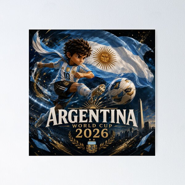 Item preview, Argentina World Cup 2026 designed and sold by Kirrindy Designs.