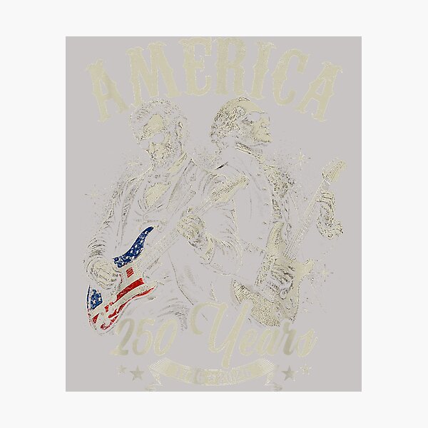 Item preview, George Washington Lincoln Playing Guitar Abe Lincoln 250th designed and sold by mjohnson9.