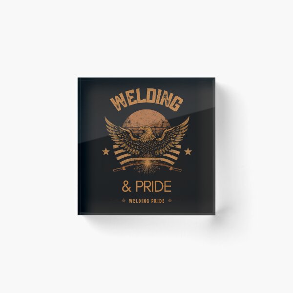 Item preview, Welding And Pride Patriotic Welder American Flag designed and sold by LabCore.