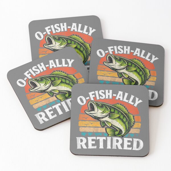 Item preview, O-Fish-Ally Retired Husband Dad Fishing Funny Retirement designed and sold by KristineLi.