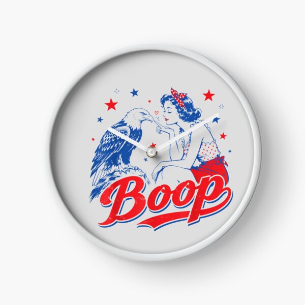 Item preview, Funny Hand Boop Nose Girl Eagle Funny Patriotic 4th of July designed and sold by MabelWells.