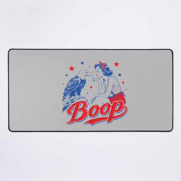Item preview, Funny Hand Boop Nose Girl Eagle Funny Patriotic 4th of July designed and sold by MabelWells.