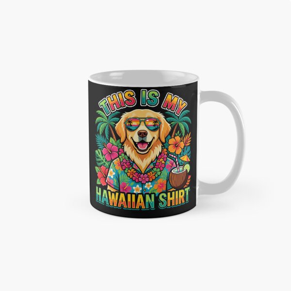 Item preview, This is My Hawaiian Funny Golden Retriever Dog Summer designed and sold by Littermin.
