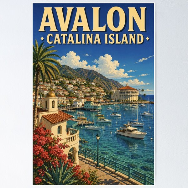 Item preview, Avalon - Catalina island designed and sold by AIEverything.