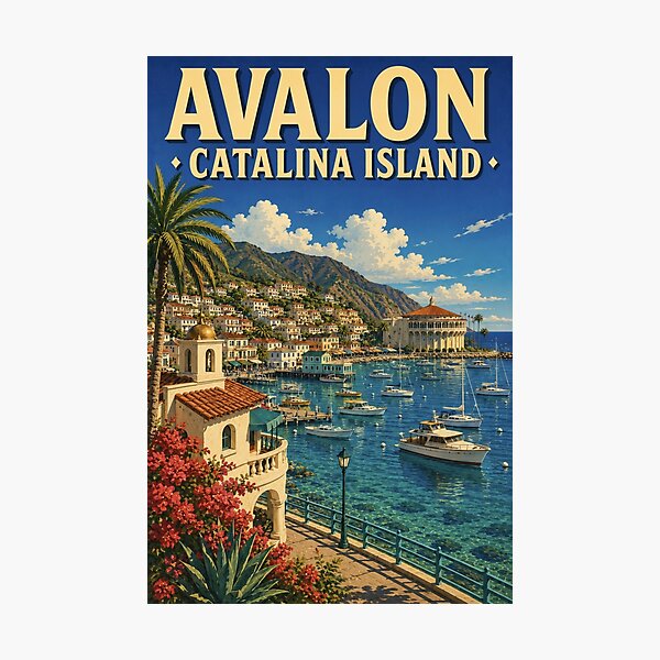 Item preview, Avalon - Catalina island designed and sold by AIEverything.