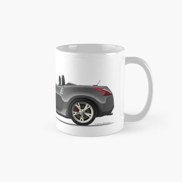 Item preview, NISSAN 370Z ROADSTER 2014 GREY designed and sold by Grubby Fingers Aircraft Illustration.