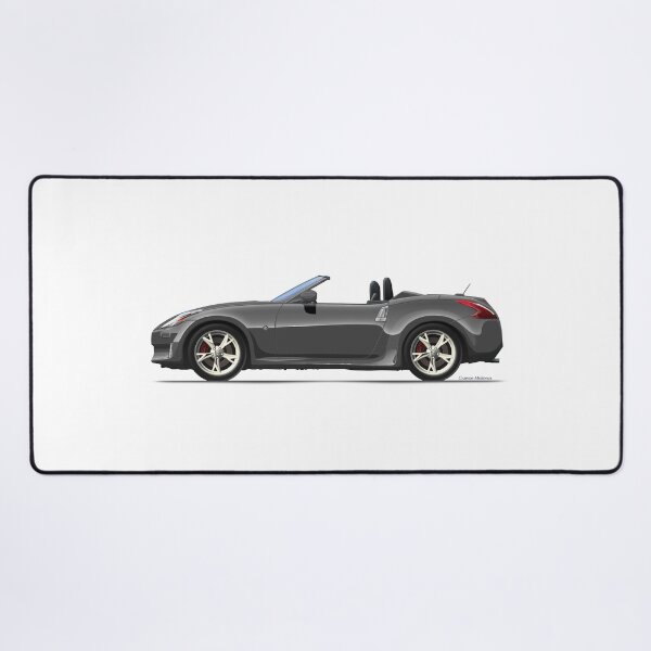 Item preview, NISSAN 370Z ROADSTER 2014 GREY designed and sold by Grubby Fingers Aircraft Illustration.