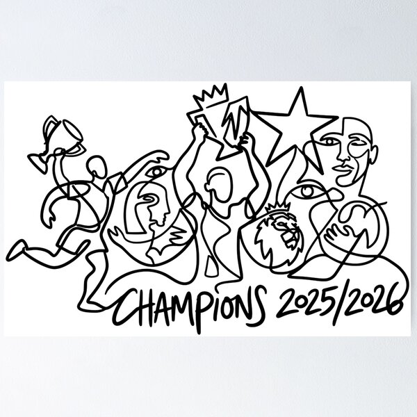 Item preview, Champions 2025 2026 designed and sold by YOU SHOP NOW.