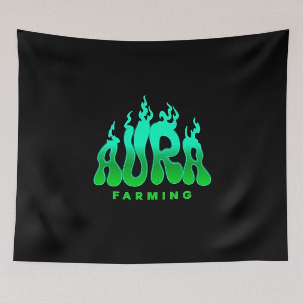 Item preview, Aura farming green designed and sold by VRedBaller.