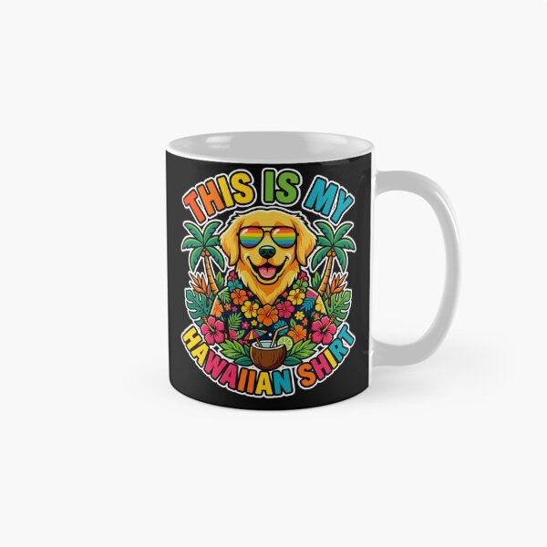 Item preview, This is My Hawaiian Funny Golden Retriever Dog Summer designed and sold by Littermin.