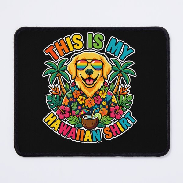 Item preview, This is My Hawaiian Funny Golden Retriever Dog Summer designed and sold by Littermin.