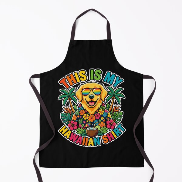 Item preview, This is My Hawaiian Funny Golden Retriever Dog Summer designed and sold by Littermin.