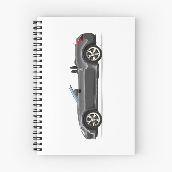 Item preview, NISSAN 370Z ROADSTER 2014 GREY designed and sold by Grubby Fingers Aircraft Illustration.