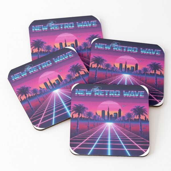 Item preview, Synthwave Vaporwave Sunset Design designed and sold by Larams Studio.