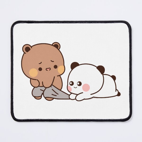 Item preview, Bubu Dudu Cute Bear Panda Funny Sticker designed and sold by Tom-Riley.