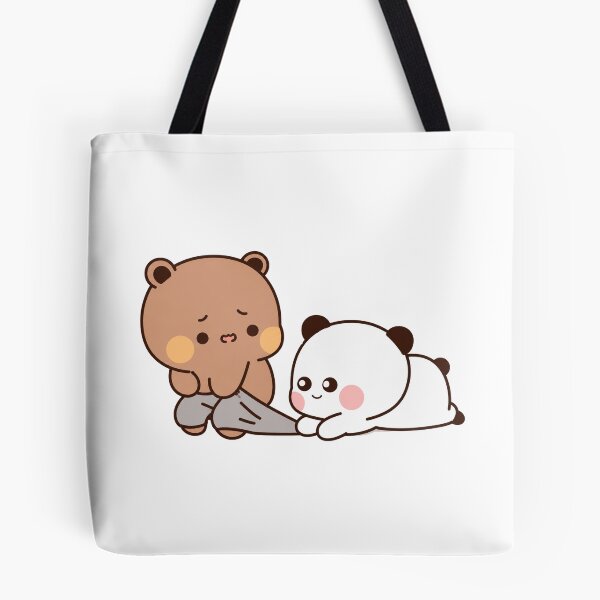 Item preview, Bubu Dudu Cute Bear Panda Funny Sticker designed and sold by Tom-Riley.