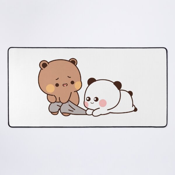Item preview, Bubu Dudu Cute Bear Panda Funny Sticker designed and sold by Tom-Riley.