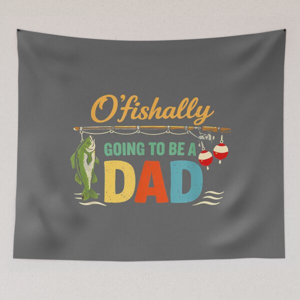 Item preview, O’Fishally Going to Be A Dad Funny Fishing Announcement designed and sold by KristineLi.