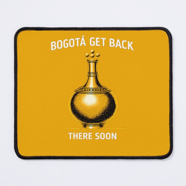 Item preview, Bogotá Get Back There Soon designed and sold by KungPowUnicorn.