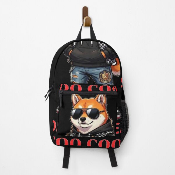 Item preview, Too Cool For The Leash Hip Hop Shiba Inu Dog Streetwear designed and sold by ChaEmm_Studio.