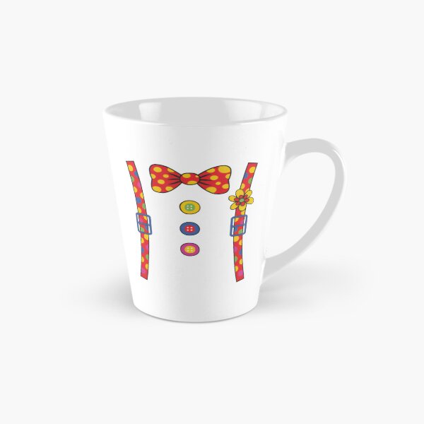 Item preview, Clown Suit Costume Illustration — Playful Polka Dot Bow Tie & Suspenders Design designed and sold by Colorful-Garden.