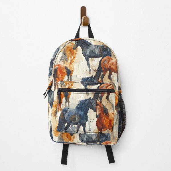 Item preview, Wild Horses Watercolor Abstract Pattern designed and sold by thelivingrp.