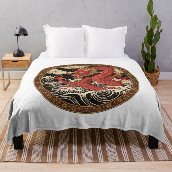 Item preview, #3 Sekiryu | Red Wave Dragon designed and sold by FUJIYAMA-JAPAN.