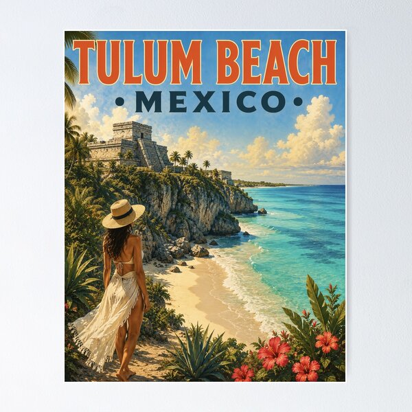 Item preview, Tulum Beach - Mexico designed and sold by AIEverything.