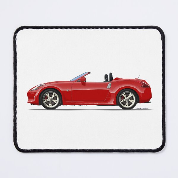 Item preview, NISSAN 370Z ROADSTER 2014 RED designed and sold by Grubby Fingers Aircraft Illustration.