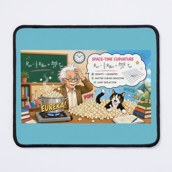 Item preview, Einstein's Eureka! Space-Time Curvature Popcorn Explosion designed and sold by SammyMorry.
