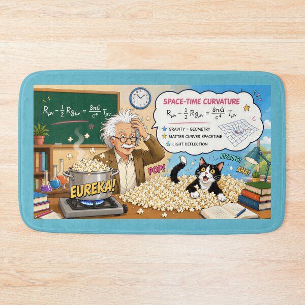 Item preview, Einstein's Eureka! Space-Time Curvature Popcorn Explosion designed and sold by SammyMorry.
