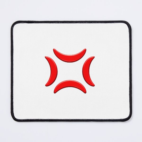 Item preview, Red Anime Anger Symbol Rage Sticker designed and sold by Tom-Riley.