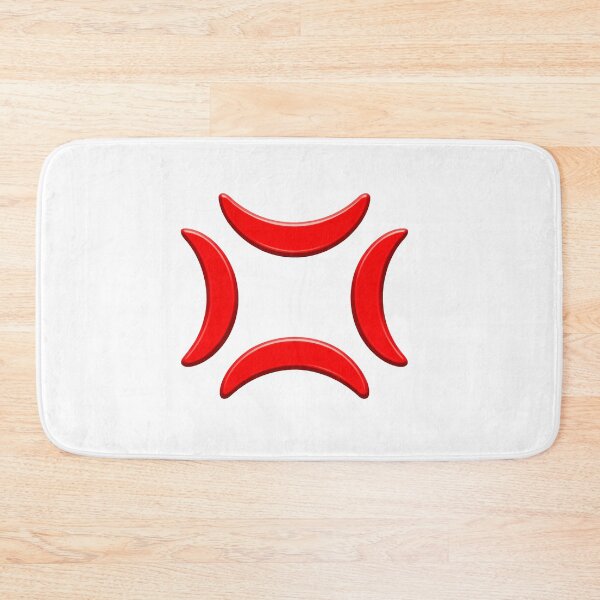 Item preview, Red Anime Anger Symbol Rage Sticker designed and sold by Tom-Riley.