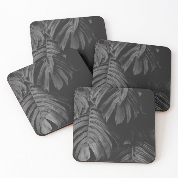 Item preview, Minimalist Monochrome Monstera Leaf Photo designed and sold by ReneJordaan.