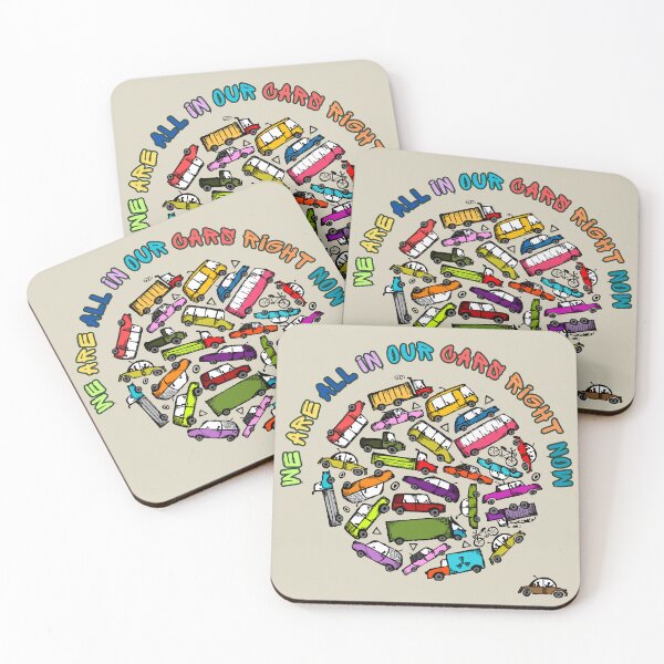 Item preview, we are all in our cars right now designed and sold by Guleniza.