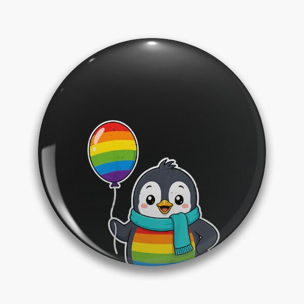 Item preview, Rainbow Flag Penguin Lesbian Gay Pride Ally LGBT Month Women designed and sold by CriseldaBruning.