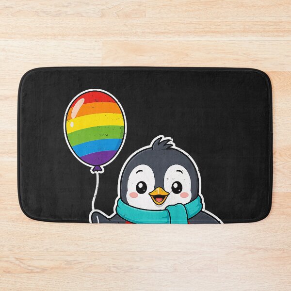Item preview, Rainbow Flag Penguin Lesbian Gay Pride Ally LGBT Month Women designed and sold by CriseldaBruning.