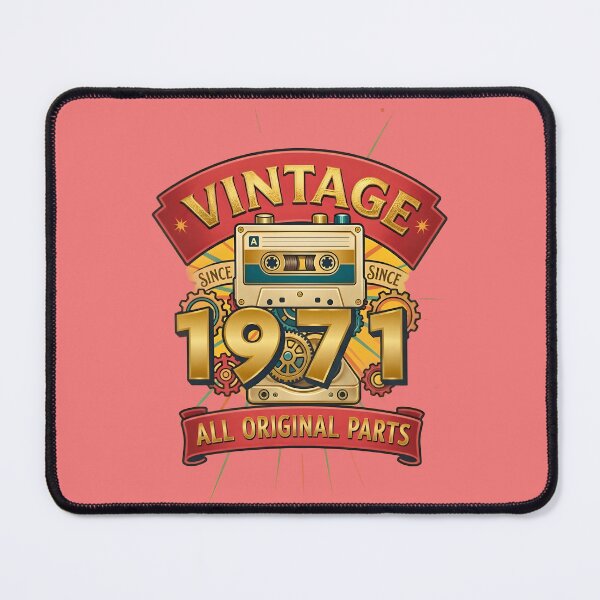 Item preview, Vintage 1971 All Original Parts Retro Cassette Design designed and sold by L&L.
