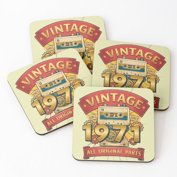 Item preview, Vintage 1971 All Original Parts Retro Cassette Design designed and sold by L&L.