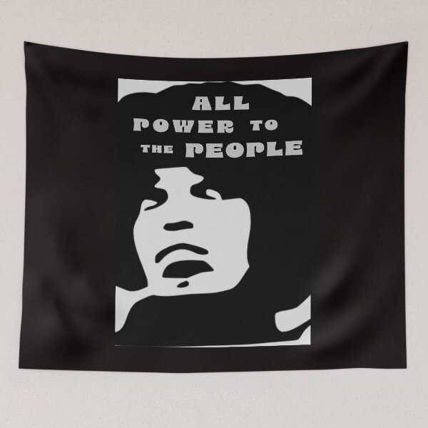 Item preview, All Power to the People Vintage Civil RIghts Poster designed and sold by thelivingrp.