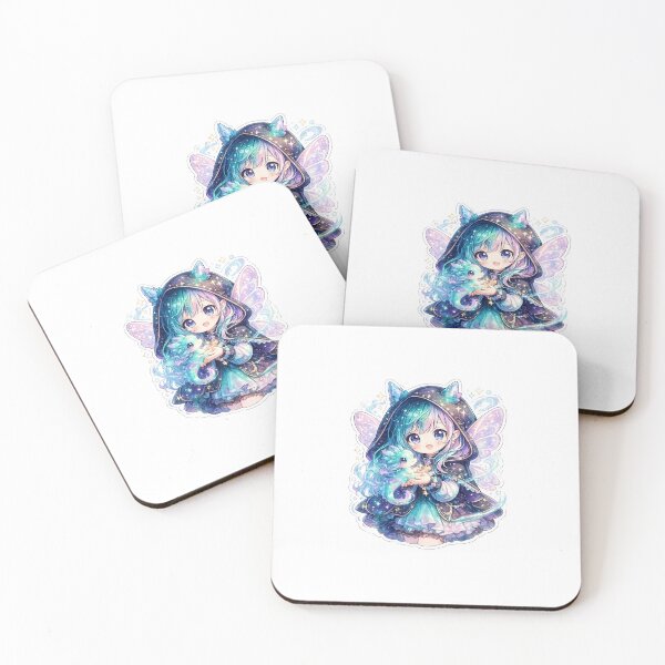 Item preview, Aurora Dragon Keeper – Magical Kawaii Fantasy Sticker designed and sold by blossomfun.