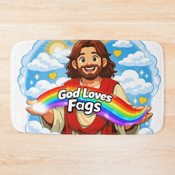 Item preview, Happy Pride Protest - God Loves designed and sold by alphr3D.